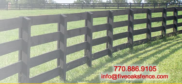 Five Oaks Fence Installation